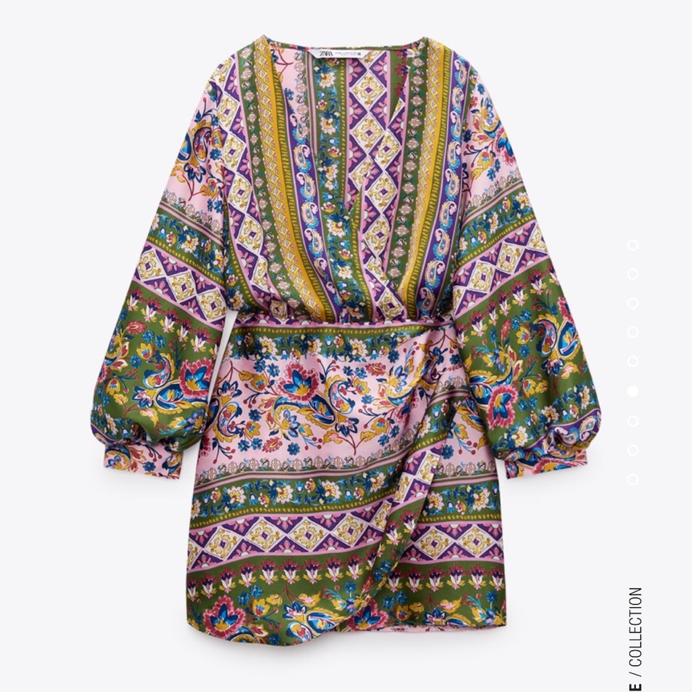 Zara Satin Dress new with tags!